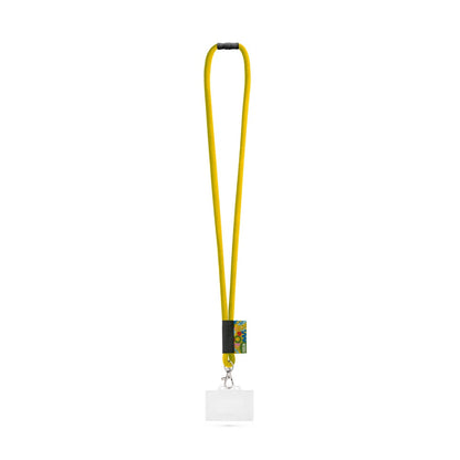WATFORD promotional lanyard in 310 - yellow with custom logo branding