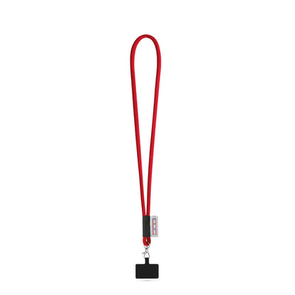 GOSPORT promotional lanyard in 302 - red with custom logo branding