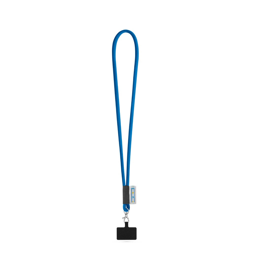 GOSPORT promotional lanyard in 303 - blue with custom logo branding