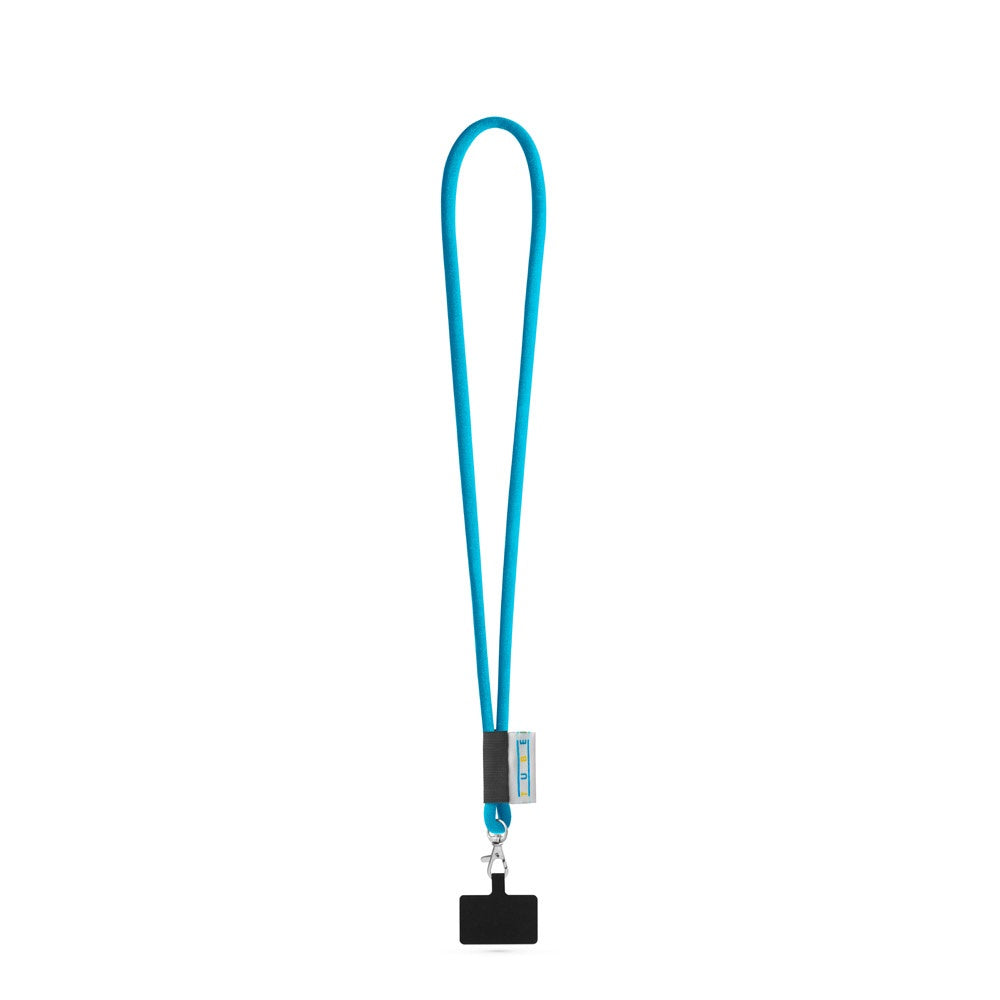 GOSPORT promotional lanyard in 304 - light blue with custom logo branding