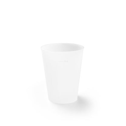 KANE S promotional travel cup in transparent with custom logo branding