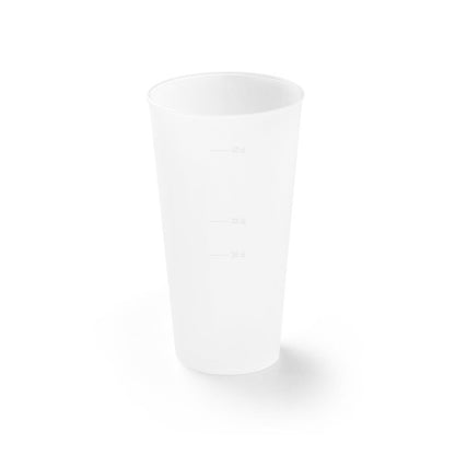 KANE L promotional travel cup in transparent with custom logo branding