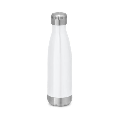 SHOW promotional thermal bottle in white with custom logo branding