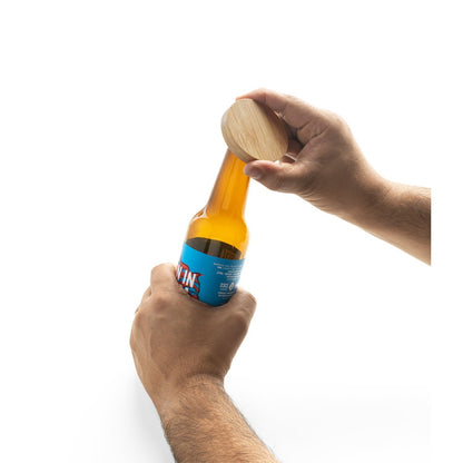 AMCHUR promotional kitchen accessory in natural (detail view) with custom logo branding