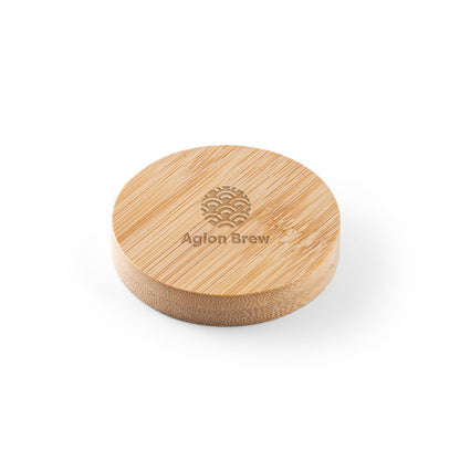 AMCHUR promotional kitchen accessory in natural with custom logo branding