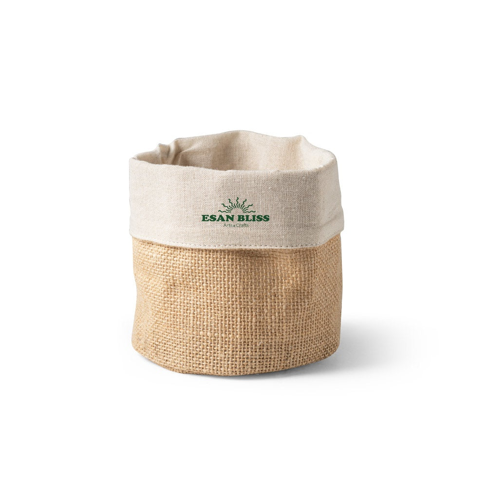 DUCASSE promotional tote bag in natural with custom logo branding