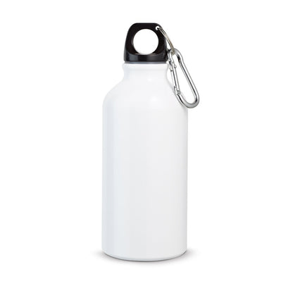 LANDSCAPE S promotional bottle in white with custom logo branding