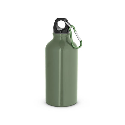LANDSCAPE S promotional bottle in army green with custom logo branding