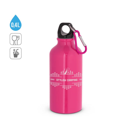 LANDSCAPE S promotional bottle (complete set view) with custom logo branding