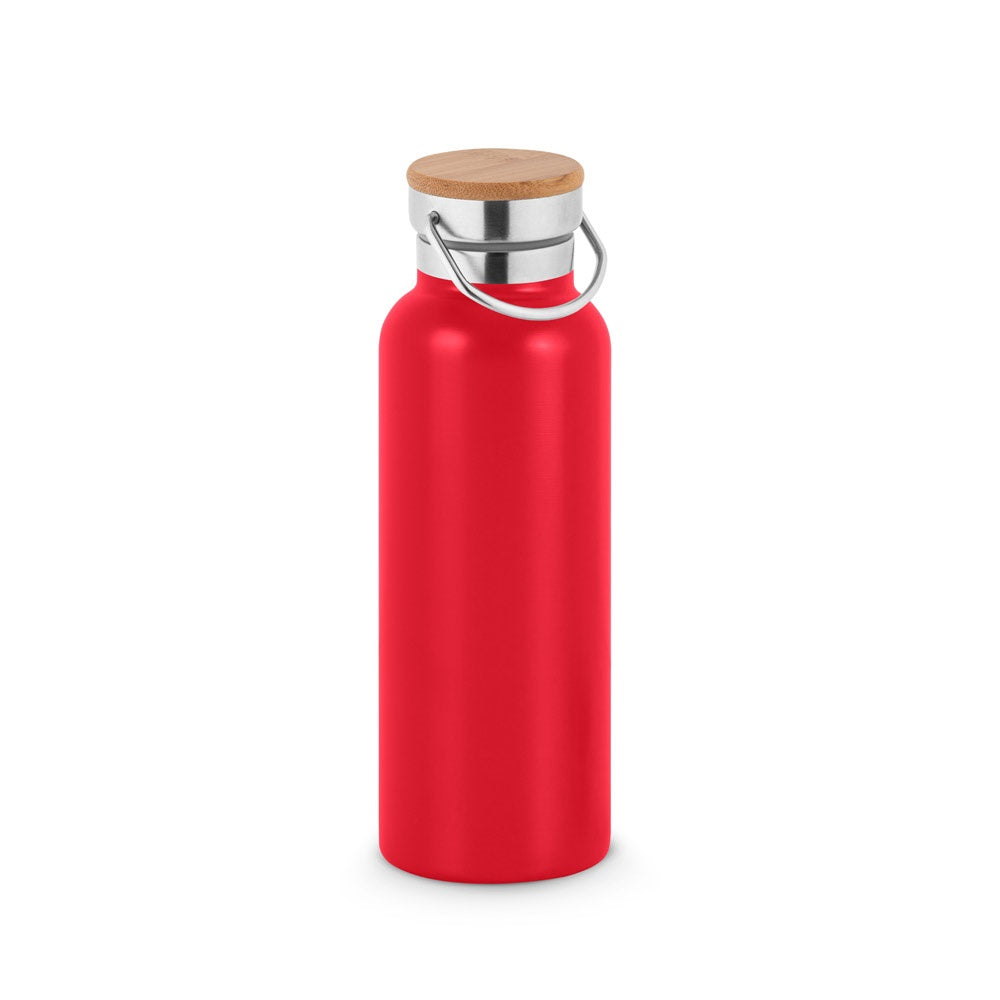 RAGNAR promotional thermal bottle in red with custom logo branding