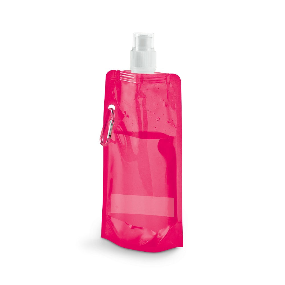 KWILL promotional bottle in pink with custom logo branding
