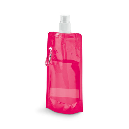 KWILL promotional bottle in pink with custom logo branding