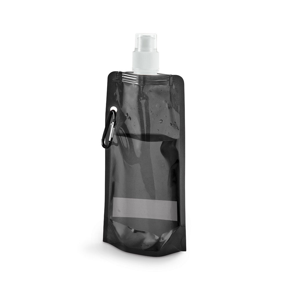 KWILL promotional bottle in black with custom logo branding