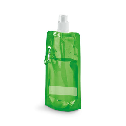 KWILL promotional bottle in green with custom logo branding
