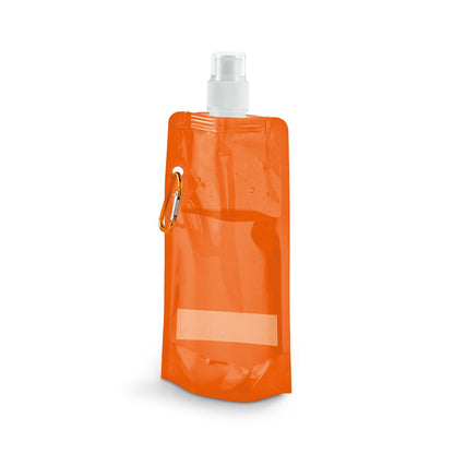 KWILL promotional bottle in orange with custom logo branding