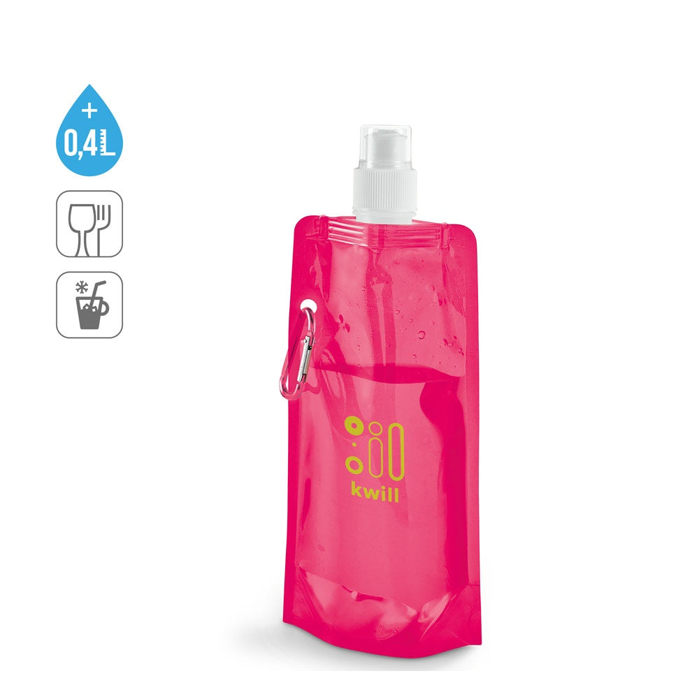 KWILL promotional bottle (complete set view) with custom logo branding