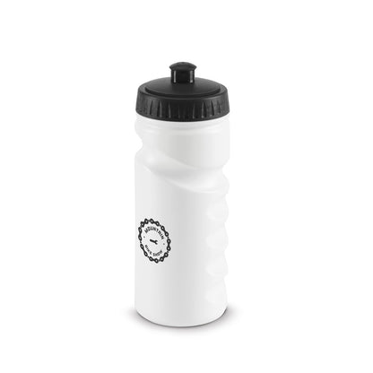 LOWRY promotional bottle in black with custom logo branding