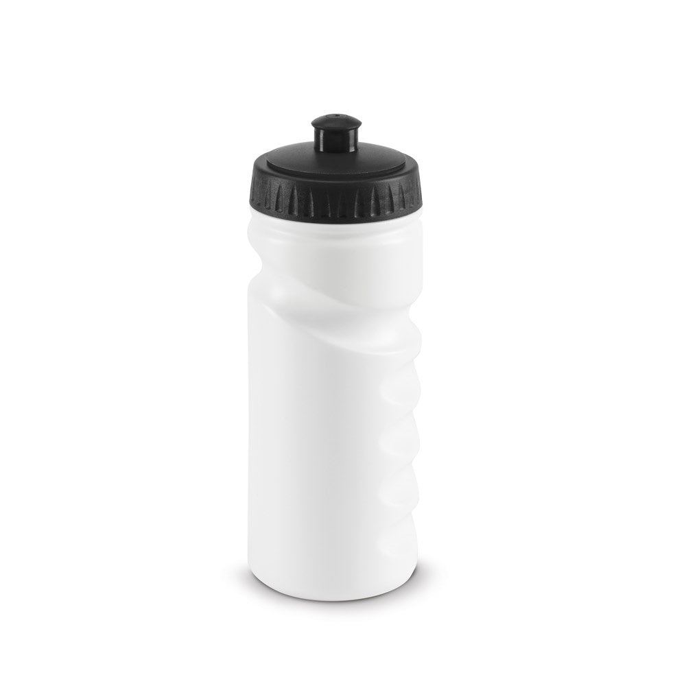 LOWRY promotional bottle in black with custom logo branding