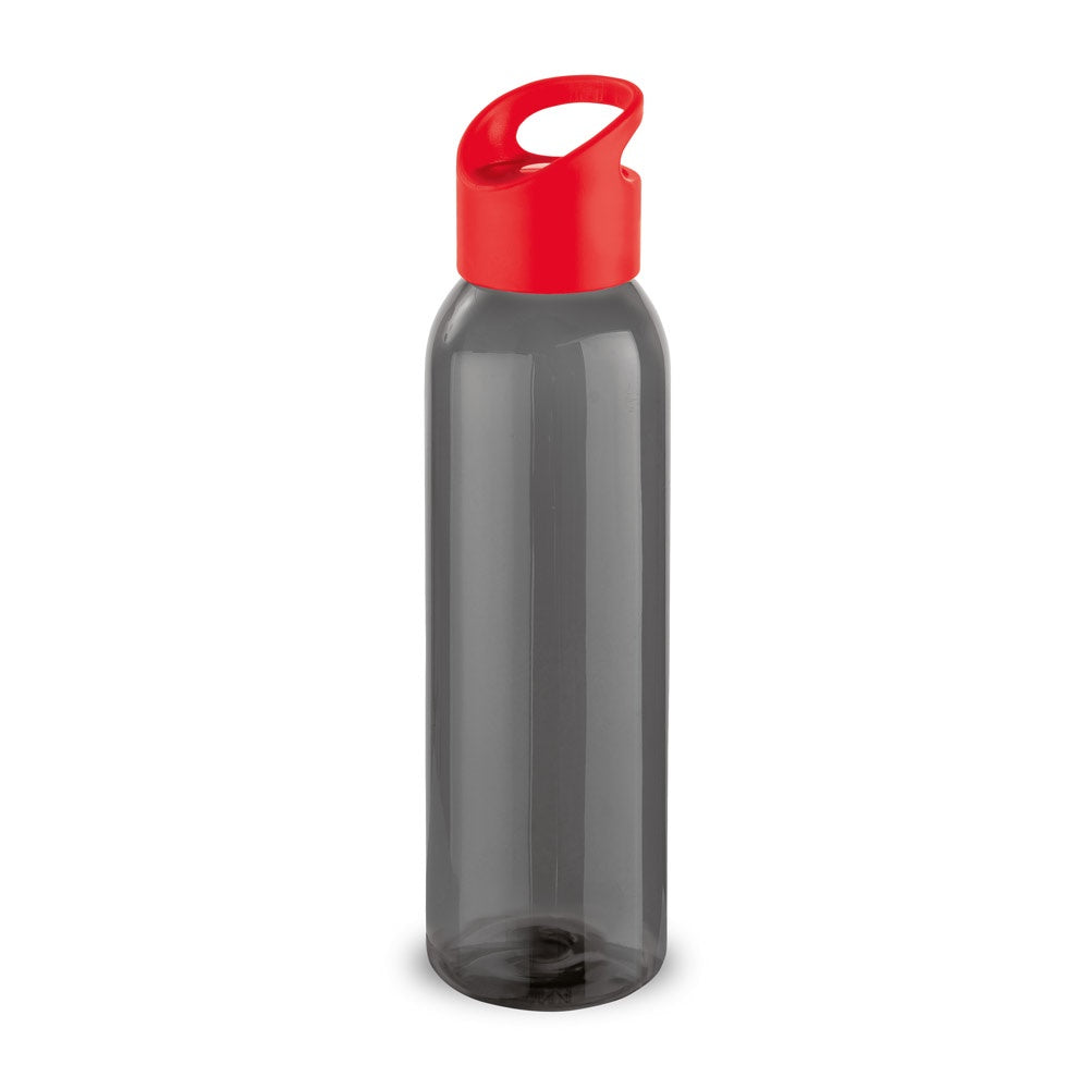 PORTIS promotional bottle in red with custom logo branding