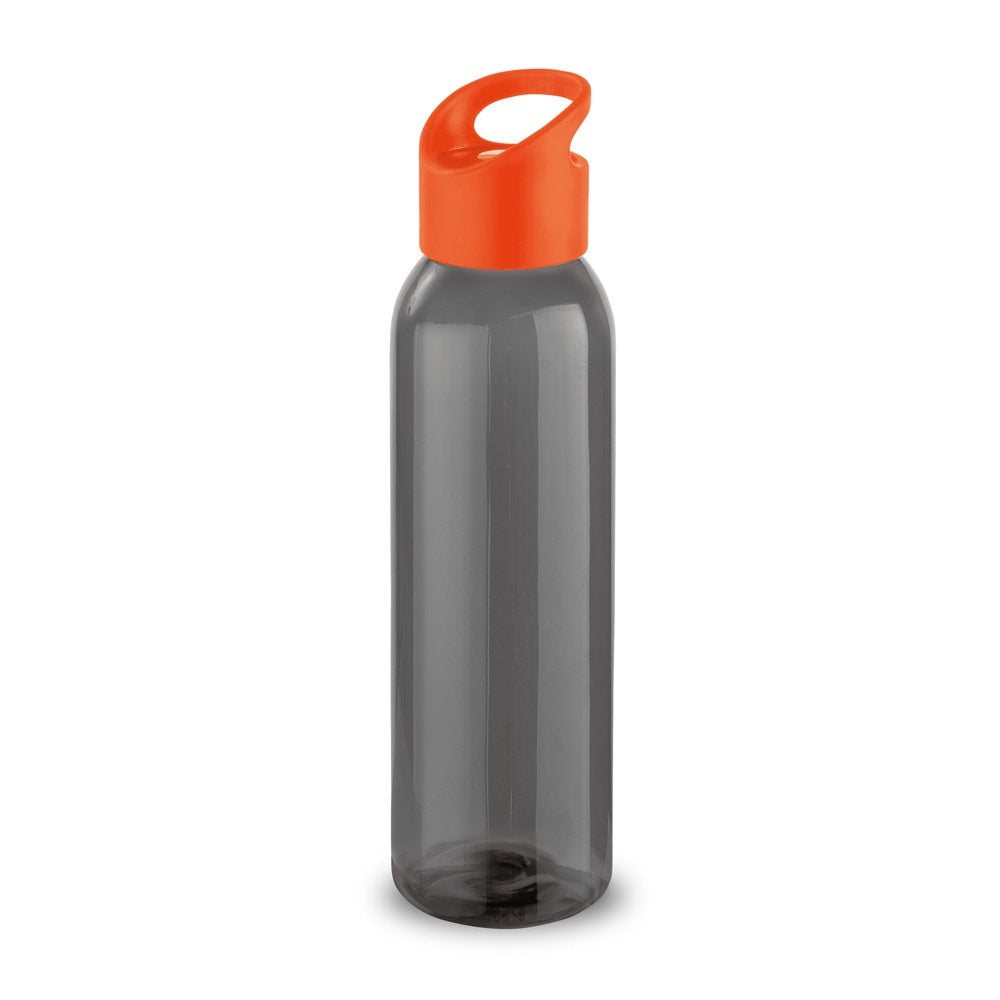 PORTIS promotional bottle in orange with custom logo branding