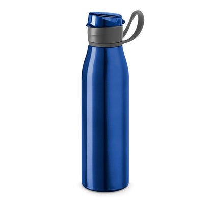 KORVER promotional bottle in royal blue with custom logo branding