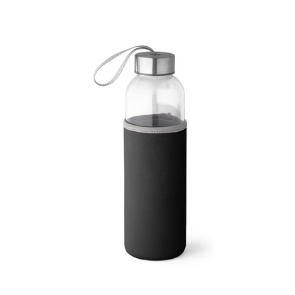 RAISE promotional bottle in black with custom logo branding