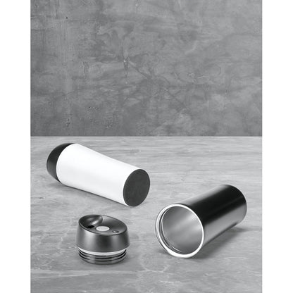 MONARDA promotional travel cup with custom logo branding