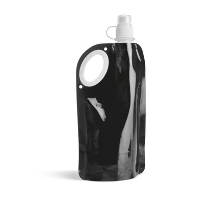 HIKE promotional bottle in black with custom logo branding
