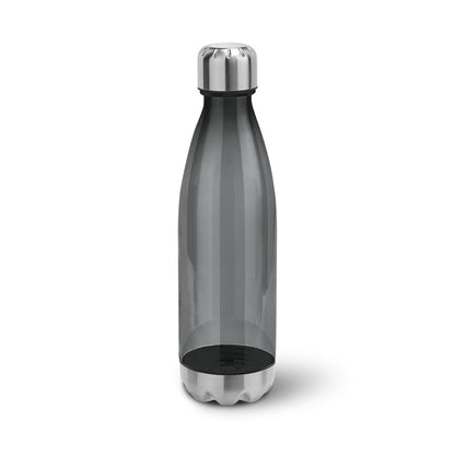 ANCER promotional bottle in black with custom logo branding