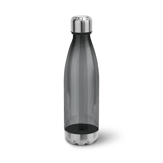 ANCER promotional bottle in black with custom logo branding