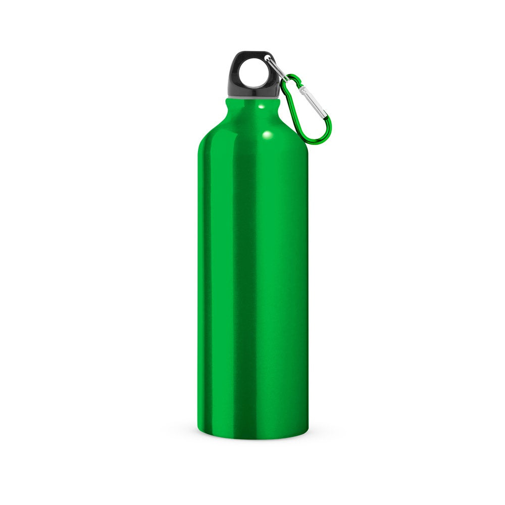 LANDSCAPE L promotional bottle in light green with custom logo branding