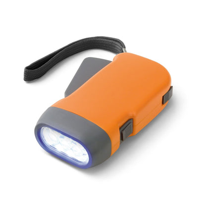 EDDIE promotional camping item in orange with custom logo branding