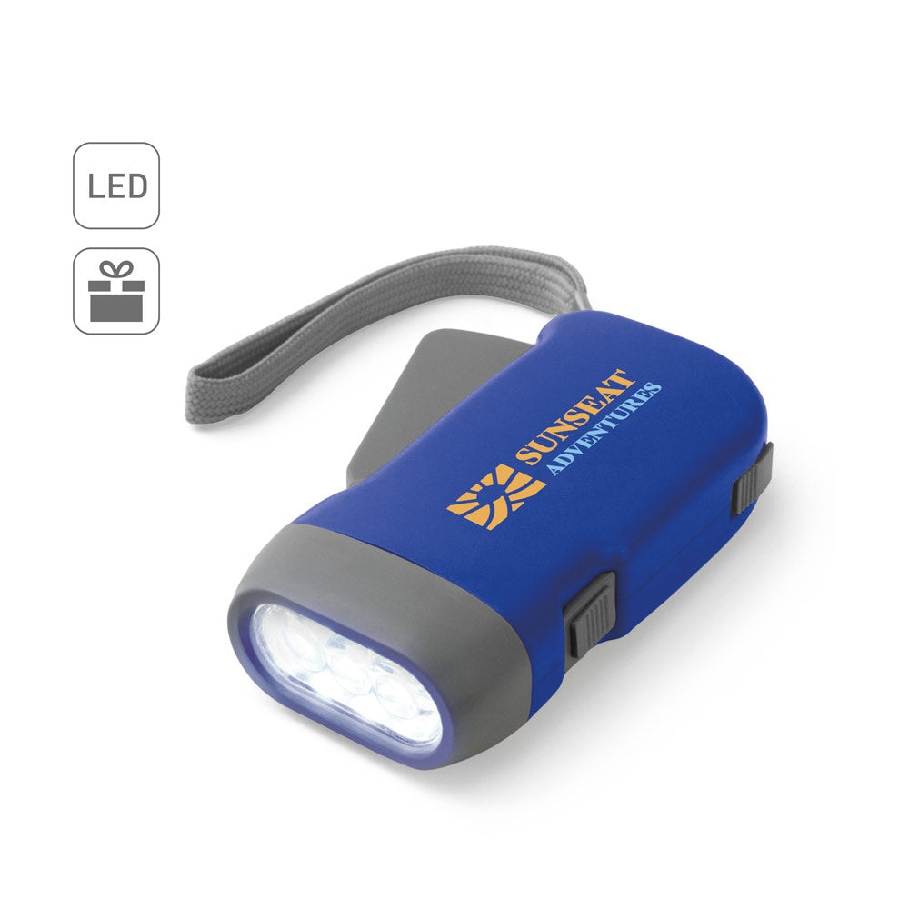 EDDIE promotional camping item (complete set view) with custom logo branding