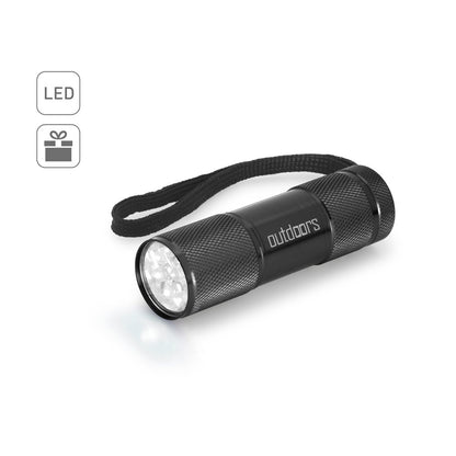 FLASHY promotional camping item (complete set view) with custom logo branding