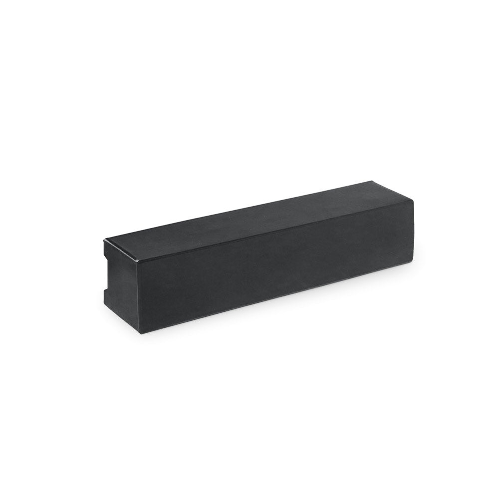 GRANJA promotional camping item in black (gift box packaging) with custom logo branding