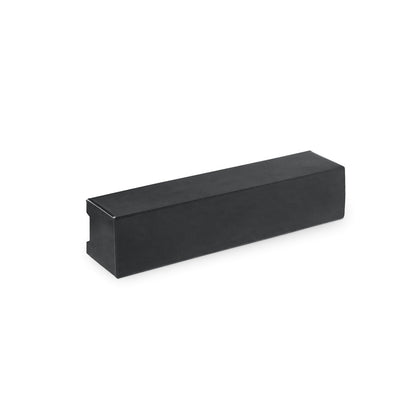 GRANJA promotional camping item in black (gift box packaging) with custom logo branding