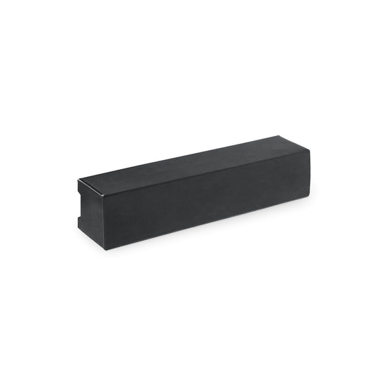GRANJA promotional camping item in black (gift box packaging) with custom logo branding