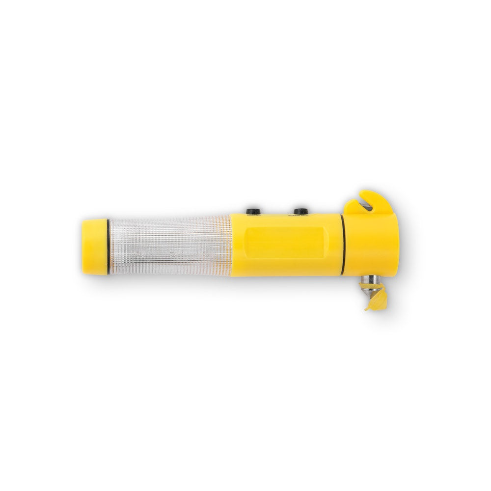 FLASHMER promotional multi-tool in yellow (detail view) with custom logo branding