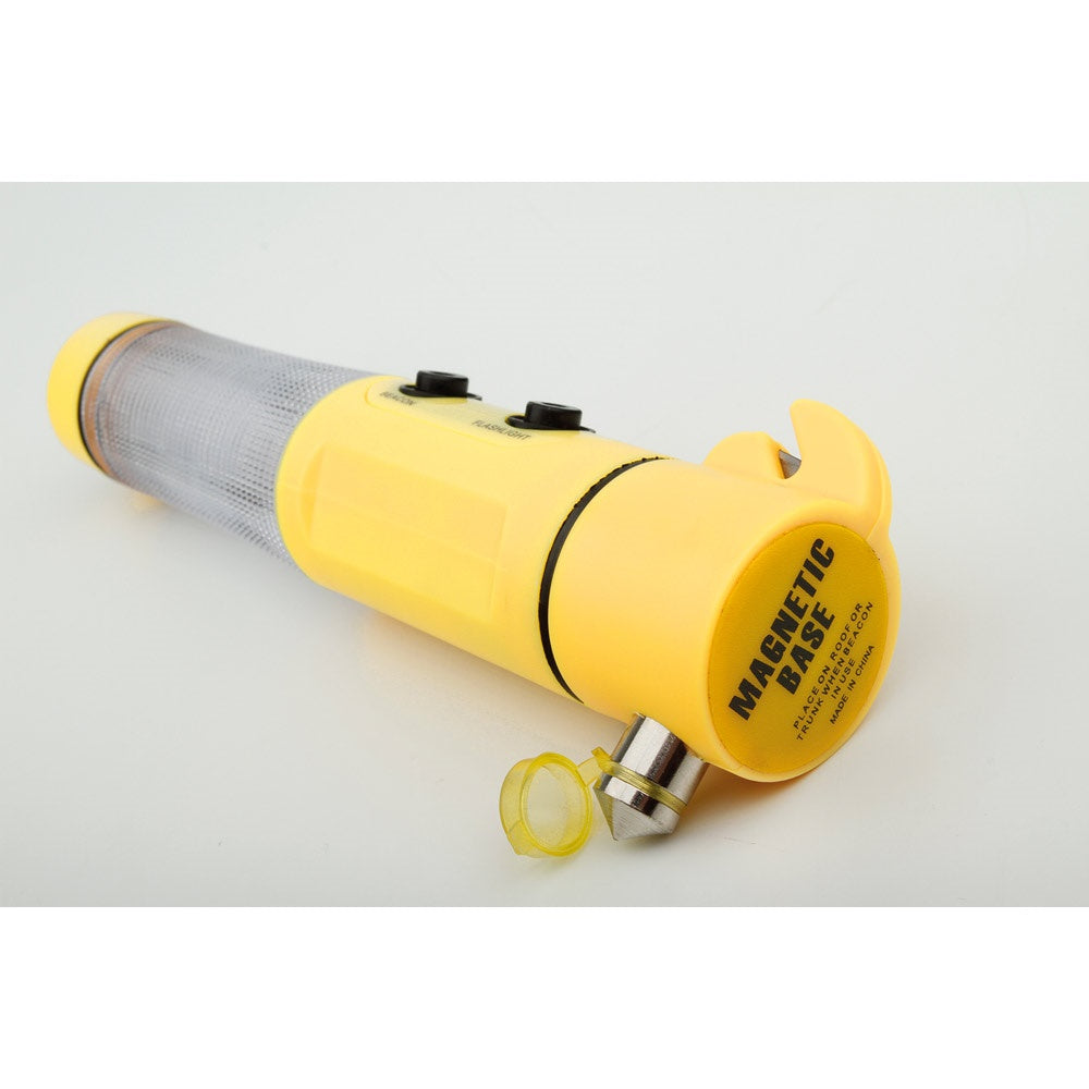 FLASHMER promotional multi-tool in yellow (detail view) with custom logo branding