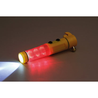 FLASHMER promotional multi-tool in yellow (detail view) with custom logo branding