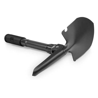 DIG promotional travel accessory in black (detail view) with custom logo branding