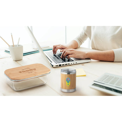 LYCKA promotional travel cup with custom logo branding