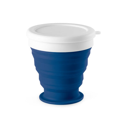 ASTRADA promotional bottle in blue with custom logo branding