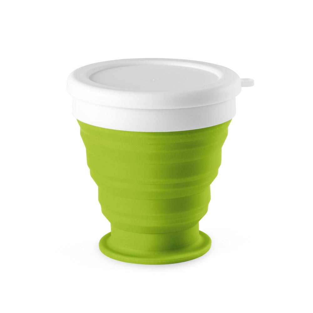 ASTRADA promotional bottle in light green with custom logo branding