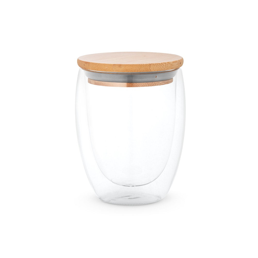 ECUADOR L promotional travel cup in natural with custom logo branding