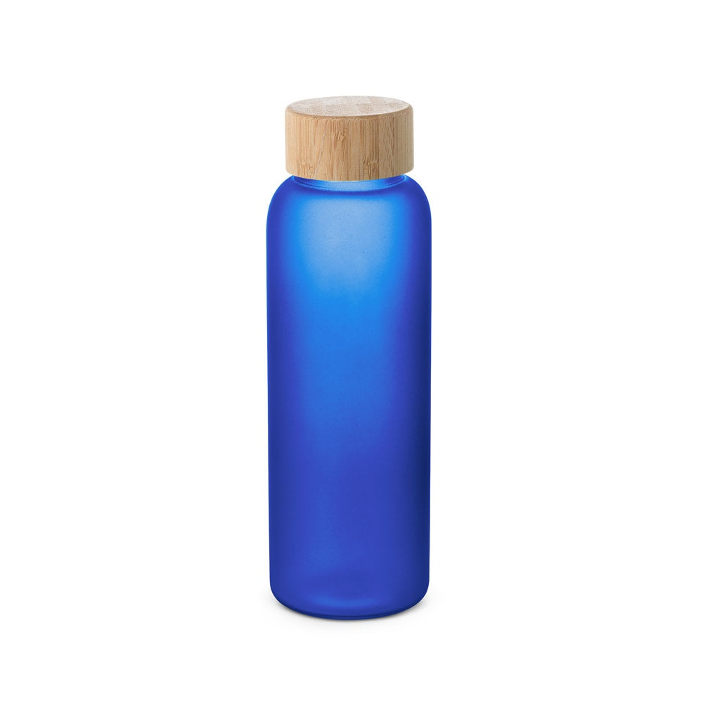 LILLARD promotional thermal bottle in royal blue with custom logo branding
