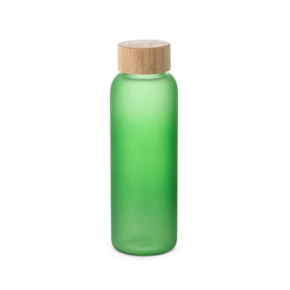 LILLARD promotional thermal bottle in light green with custom logo branding