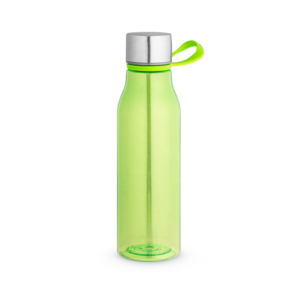 SENNA promotional bottle in light green with custom logo branding