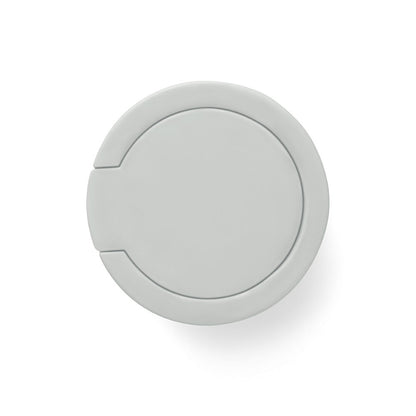 QUINTANA promotional bottle in light grey (detail view) with custom logo branding