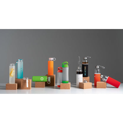 QUINTANA promotional bottle with custom logo branding